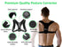 Posture Corrector Back Brace, Adjustable Upper Back Straightener for Men and Women, Universal Large & XL Sizes