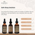 Svasthya Body & Mind Natural Melatonin Liquid Supplement, Organic Sleep Aid for Restful Sleep Support, Alcohol-Free