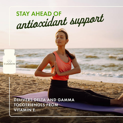 Swanson Double Strength Tocotrienols Antioxidant, 60 Liquid Capsules, 100mg Each