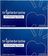 Triple Bristle Teeth Whitening Strips, 14 Sensitive Teeth Friendly Strips, Mint and Coconut, Enamel Safe, 2 Pack