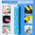 Non-Scratch Cellulose Scrub Sponges - 24 Pack, Kitchen Sponge with Double-Side & Ergonomic Design for Dishes and