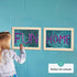 ODOXIA Sequin Wall Panel for Kids | Interactive Sensory Wall Panel & Flip Fabric Board | Reversible Sequin Sensory Wall