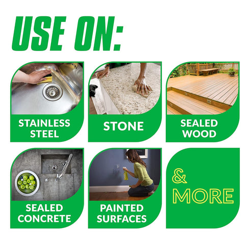 Simple Green All Purpose Cleaner Spray and Refill, Green, 3 Piece Set, 1 Count (Lemon)