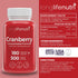 Cranberry Extract with Vitamin C & E - Pure Concentrated Formula, 500mg, 180 Vegetarian Capsules, Urinary Tract Health