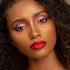 Vegan Lipstick for Women, Matte, Long Lasting, Hydrating Lip Stick with Vitamin E, Watermelon Seed Oil (Ambitious - Red