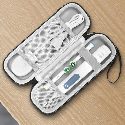 pistro Electric Toothbrush Travel Case Protective Cover with Detachable Lanyard Waterproof Compact Storage Bag