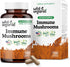 Wild & Organic Immune Mushroom Blend Capsules - 8 Mushroom Complex Supplements
