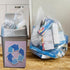 4-6 Gallon Trash Bags, 300 Count Bulk, Clear Plastic Recycling Bags for Business, Home, Bathroom, Kitchen