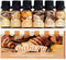 Bakery Essential Oils Gift Set, SNOWSEN Dessert Fragrance Oils for Diffuser for