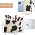 WLLWOO Makeup Bag-2pcs CowCorduroy Cosmetic Bag Zipper Interior Waterproof Pencil Case Coin Purse Travel Toiletry Small Makeup Pouch For Women