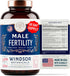Male Fertility Supplement with Maca Root - Prenatal Vitamins for Men - 120 Capsules, 2 Month Supply
