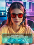 TIJN Blue Green Light Blocking Sleep Glasses with Red Light Lens for Gaming & UV Protection