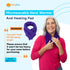 SunnyBay Microwave Heating Pad for Neck and Shoulders, Purple, Versatile Bean Bag
