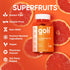 Gummy 120 Count Goli Nutritional Supplement, SuperFruits Beauty Vitamin - - Collagen-Promoting Ingredients - Mixed
