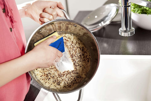 Vileda Glitzi Plus Washing Up Sponge/Thorough, Hygienic and Absorbent by