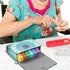 Large Walker Tote Bag in Gray - Practical Organizer with Pill Cases
