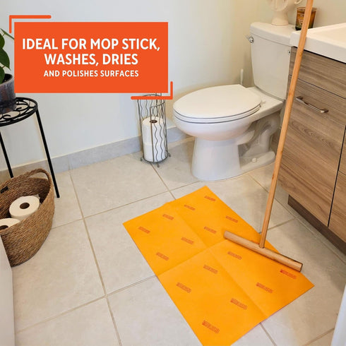 Imusa Frasada Shammy Cloth, Orange