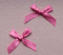 Sowaka 50 Pcs Mini Satin Bowknot Ribbon Bows Flower Supplies for Gift Present Wrapping Scrapbooking Décor Sewing DIY Crafting Project Christmas Thanksgiving Wedding Parties Decoration (Rose Red) by sowaka