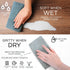 LOLA Swedish Dishcloths for Kitchen, 12 Pack, Ultra Absorbent Eco-Friendly Cleaning Cloths, 10.625" x 9.75"