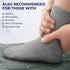 Knit Unit 6 Seamless Ankle Diabetic Socks for Women & Men, Pairs Wide Non Binding Quarter Edema Neuropathy for Swollen