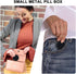 Metal Travel Pill Box 3 Compartment, Portable Waterproof Medicine Organizer Holder for Daily Medication, Vitamin, Fish