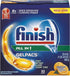 Finish All in 1 Gelpacs, Dishwasher Detergent Tablets, Orange, 32 Count