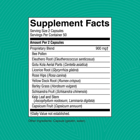 Nature's Sunshine Energ-V - 100 Capsules