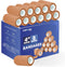 Self-Adhesive Bandage Wrap - 4 Inch, 8 Pack, Breathable Athletic Tape for All Sports - Brown