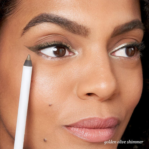 Julep When Pencil Met Gel Sharpenable Eyeliner Pencil - Golden Olive Shimmer, Transfer-Proof, Longwear