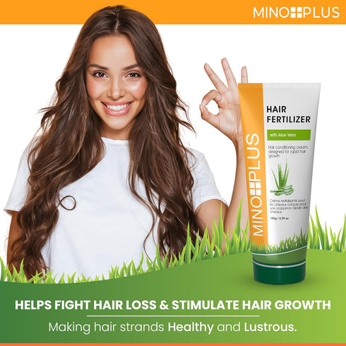 Organic Hair Fertilizer, 150g - Formulated to Prevent Hair Loss with Carrot Oil