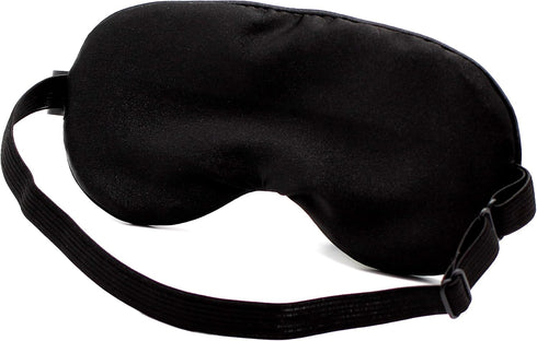 Wild Essentials Allusion Soft Satin Funny Sleep Masks with Earplugs (Go Away)