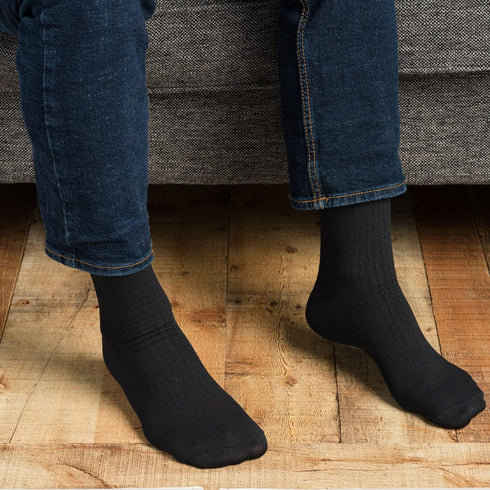 EvoNation Men’s Knee High Compression Socks – 30-40 mmHg Graduated Extra Firm Pressure Garment