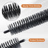 Dryer Cleaner Vent Brush - Flexible 70cm or 75cm Long Dryer Vent & Refrigerator Coil Cleaning Brush (Short Brush)