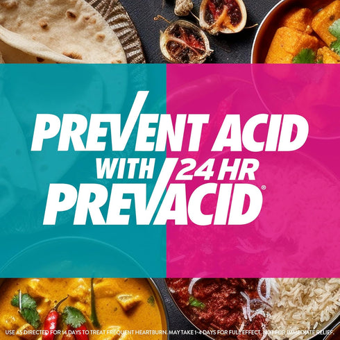 Prevacid 24HR Lansoprazole 15 mg Delayed-Release Capsules, Acid Reducer for Heartburn Relief, 42 Count