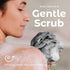 MainBasics Bath Shower Loofah Sponge Pouf, Body Scrubber Exfoliator, Set of 3, Earthy Love