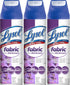 Lysol Fabric Disinfectant Spray, Sanitizing and Antibacterial, Lavender Fields, 15 Fl. Oz (Pack of 3)