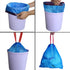 5 Gallon Small Garbage Bag, 110 Counts, Blue Drawstring Trash Bag