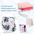 Skrfren 4 Pack Samll Portable Sanitary Napkin Storage Bag, Period Pouch for Purse Sanitary Pad Storage Bag Cute
