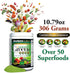 Natural Greens Juice Drink - Super Food by Doctors Nutra, 10.79 Ounces with 50 Vegetarian Plant-Based Superfoods