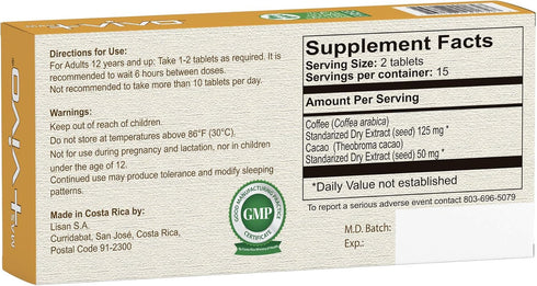 Vivo Herbal Supplement - Sugar, Gluten & Lactose Free, 30 Tablets