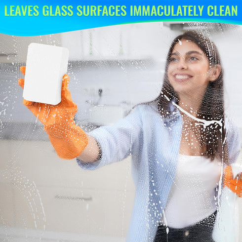 50Pcs Melamine Sponges for Cleaning - 10x6x2cm Magic Eraser Sponge Kitchen Cleaning Supplies, Bathroom Cleaning