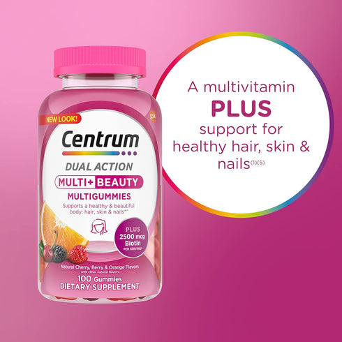 Gummy, 100 Count (Pack 1) Centrum Multivitamin