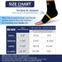 SB SOX Plantar Fasciitis Relief Socks, Ankle Brace Compression Sleeve, Black, Medium