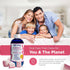 Oil Pulling for Teeth and Gums, Bubble Gum Flavored Organic Sesame Oil Mouthwash, 8 FL Oz