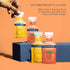 Transcend Foods Strawberry + Orange Gels - Fast-Acting Carb Gel - Caffeine Free, Gluten Free