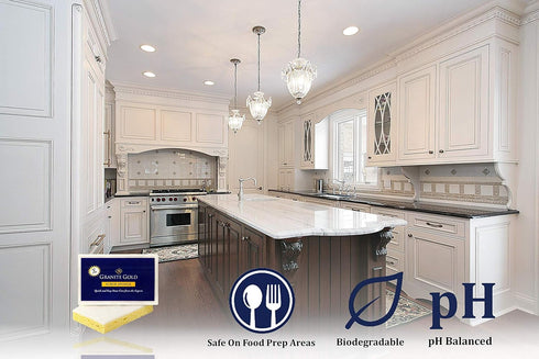 Granite Gold Non-Scratch Scrub Sponge for Granite, Marble, Natural Stone & Quartz Surfaces