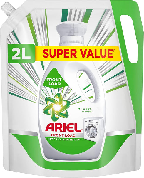 Ariel Matic Liquid Detergent, Front Load, 2 Litre