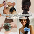 LILYSILK Giant Silk Scrunchies, 100% Silk Filled Hair Holder for Women, Elastic Large Hair Tie for Breakage Prevention
