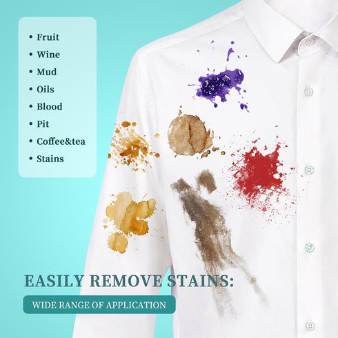 BFWood Laundry Stain Brush, Natural Soft Boar Bristles for Delicate Fabrics, Gentle on Fabrics