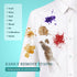 BFWood Laundry Stain Brush, Natural Soft Boar Bristles for Delicate Fabrics, Gentle on Fabrics